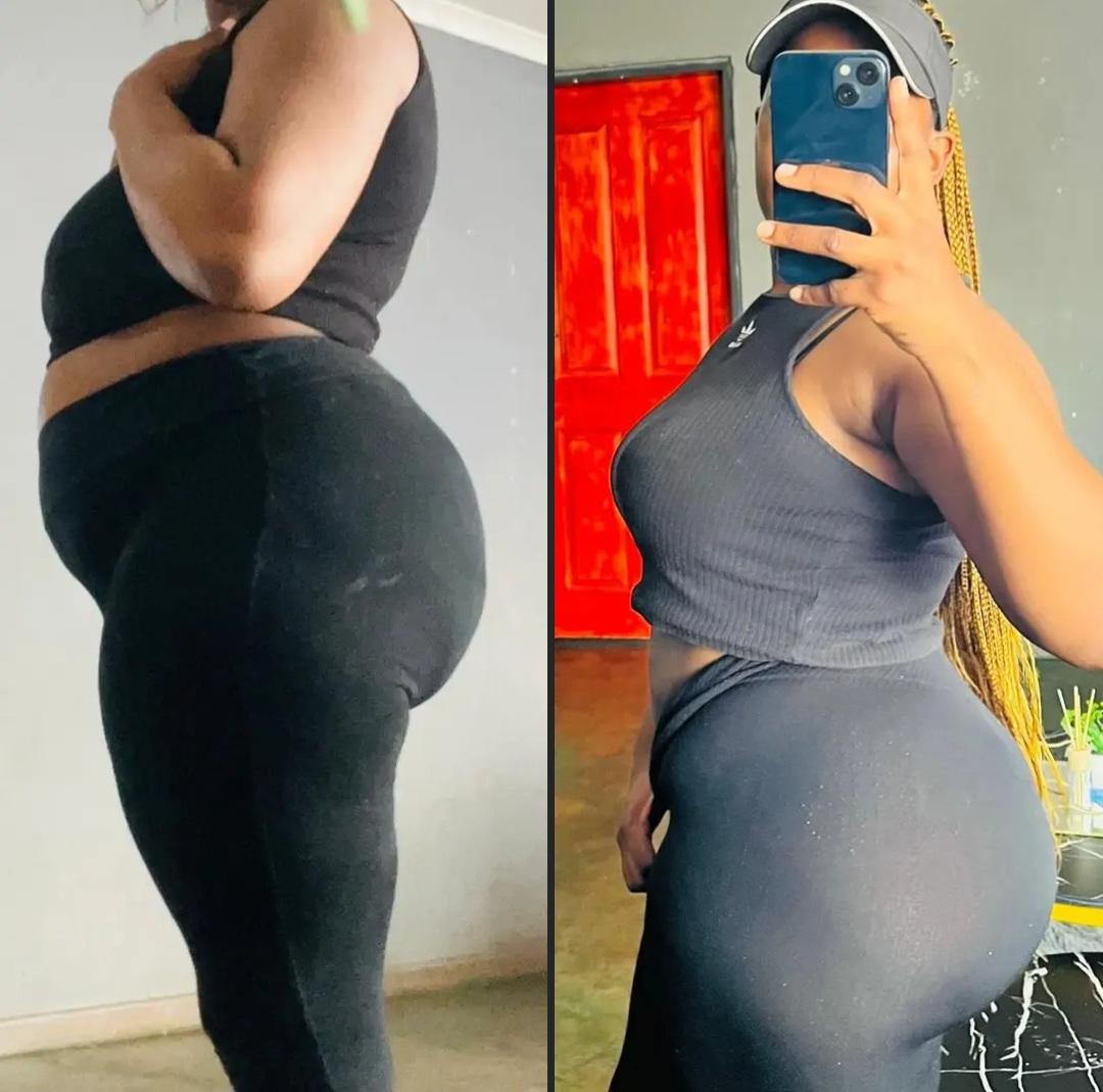 Body before and after